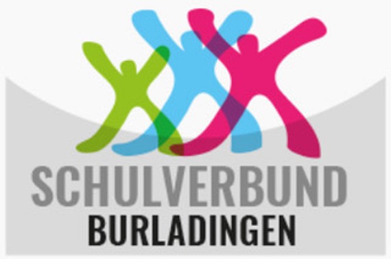 Logo mit mit drei bunten Figuren