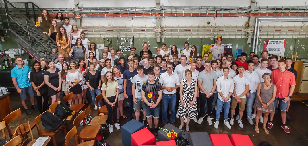 © Umweltprofis von morgen / Sven Löffler Gruppenbild Umweltprofis von morgen