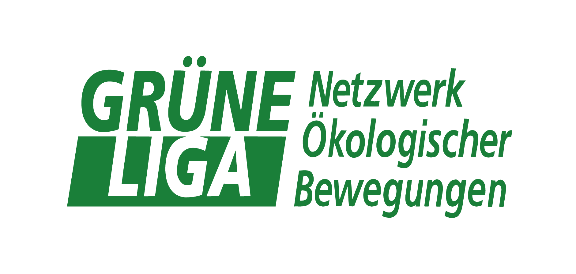 Logo: Grüne Liga Netzwerk Ökologischer Bewegungen