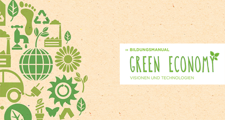 © ECOMOVE International e.V. beider rechteckiger Kasten mit hellgrünen Symbolen wie eine Erdkugel und ein Fußabdruck